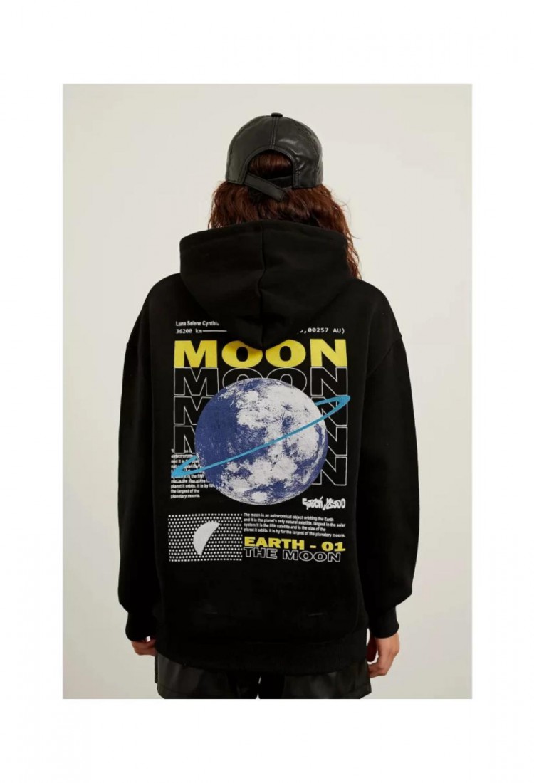 Oversize Sweatshirt With Design 009