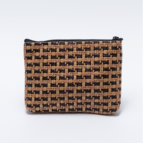 Synthetic straw wallet WPS011