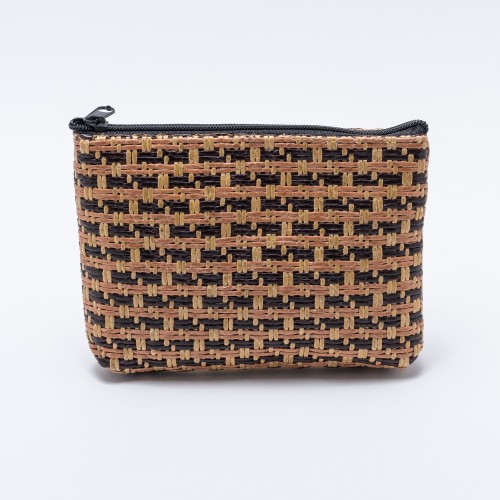 Synthetic straw wallet WPS011