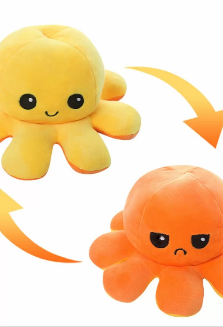Mood-Changing Plush Octopus LOE011