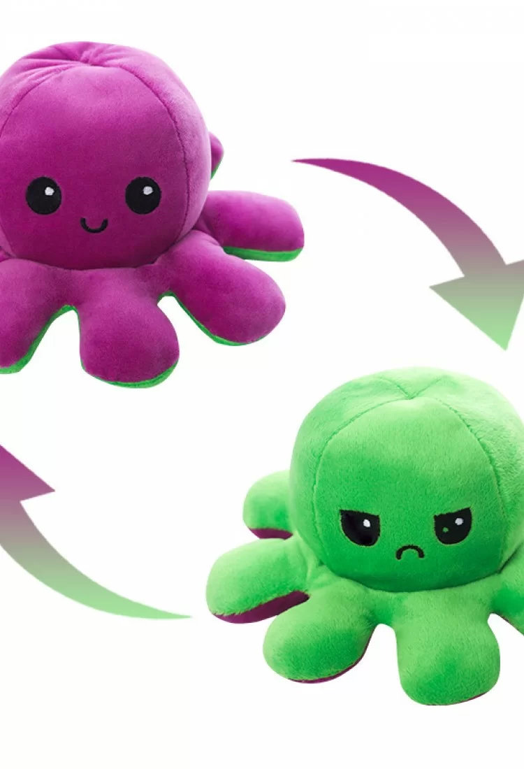 Mood-Changing Plush Octopus LOE011