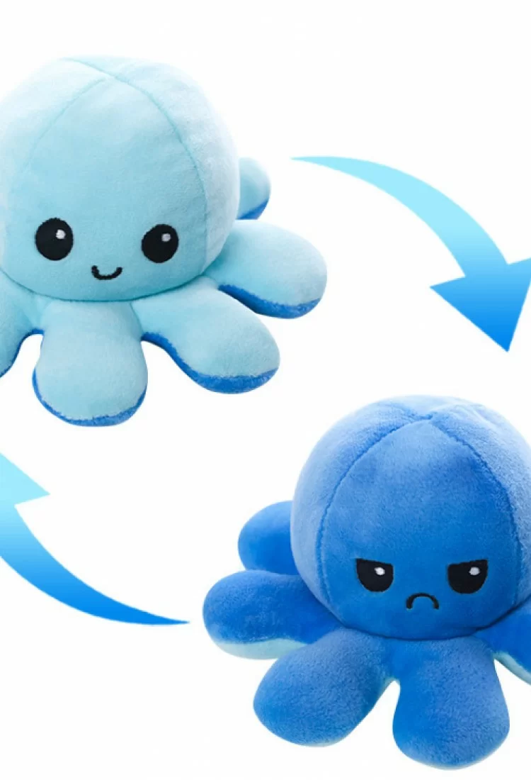 Mood-Changing Plush Octopus LOE011