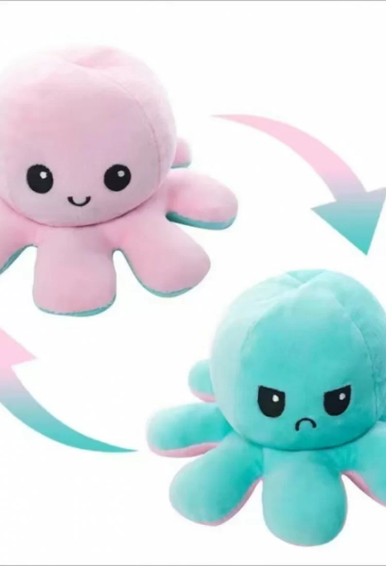 Mood-Changing Plush Octopus LOE011