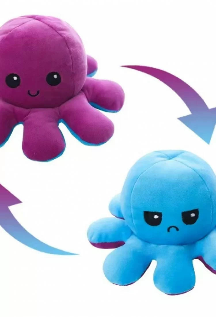 Mood-Changing Plush Octopus LOE011