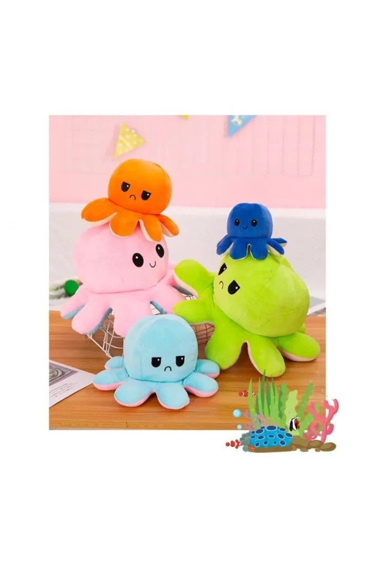 Mood-Changing Plush Octopus LOE011