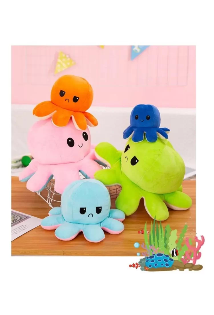 Mood-Changing Plush Octopus LOE011