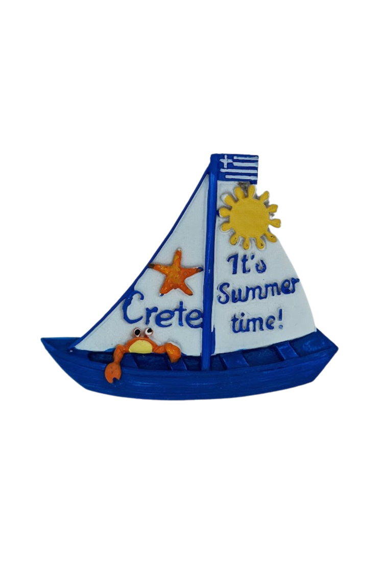 Crete fridge magnet souvenir