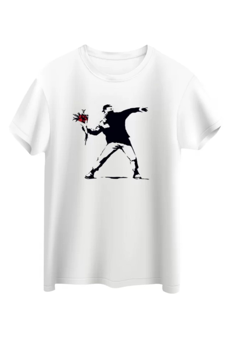 Ανδρική Μπλούζα Flower Anarchy MTT019 Ανδρική Μπλούζα Flower Anarchy MTT019