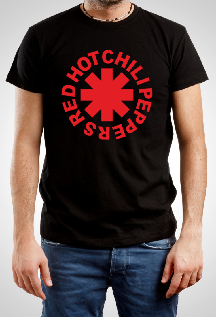 Men's T-Shirt Bands Red Hot Chili Peppers MTT022 Men's T-Shirt Bands Red Hot Chili Peppers MTT022