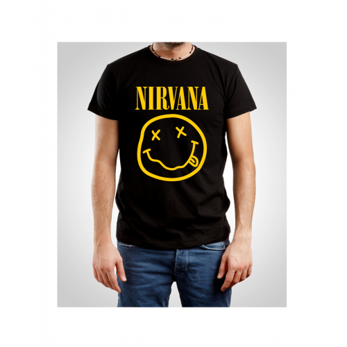 Ανδρική Μπλούζα Συγκροτήματα Nirvana MTT023