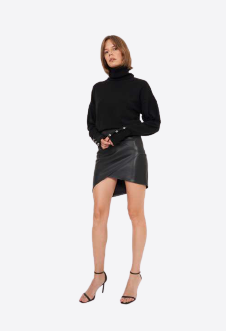 Women's Turtleneck Blouse WTZ365