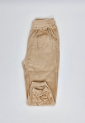 Girls' Velvet Overalls Velvet Set KFS620