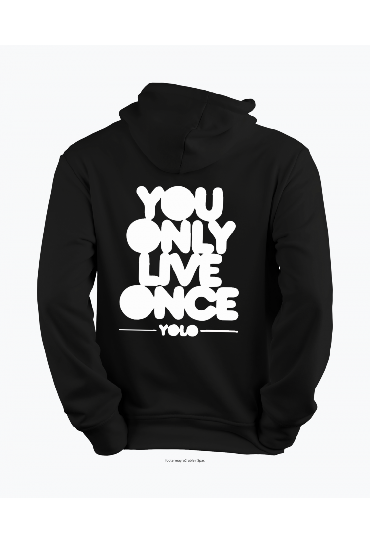 Ανδρικό Φούτερ You Only Live Once MFF019