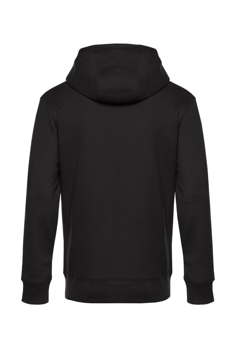 Hooded Sweatshirt Jacket Black MJH102-P