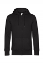 Hooded Sweatshirt Jacket Black MJH102-P Hooded Sweatshirt Jacket Black MJH102-P