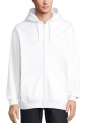 Hooded Sweatshirt Jacket White MJH101-P Hooded Sweatshirt Jacket White MJH101-P