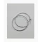 Silver Hoop Earrings SEC464