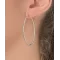 Silver Hoop Earrings SEC464 Silver Hoop Earrings SEC464