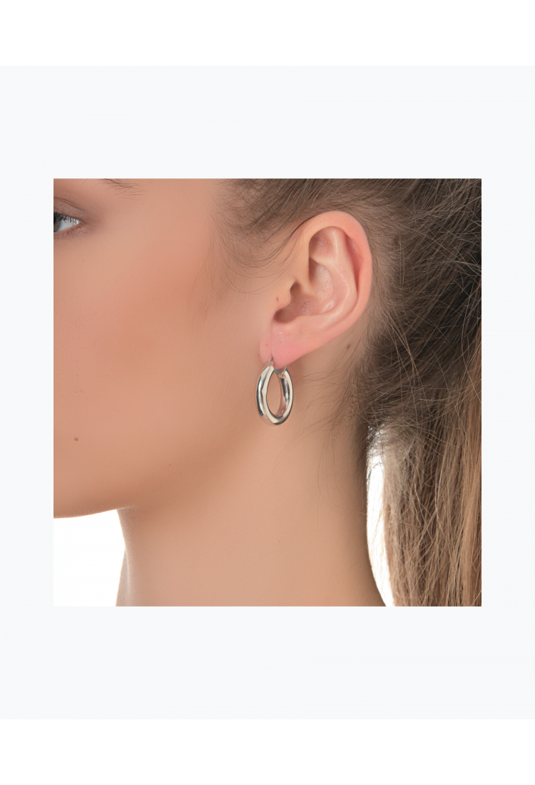 925 Silver Earrings* Hoops SEC508