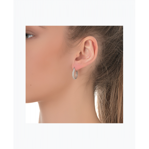 925 Silver Earrings* Hoops SEC265