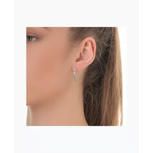 925 Silver Earrings* Aquamarine SEA943