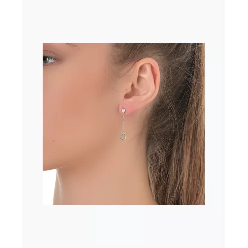 925 Silver Earrings* Aquamarine SEA968 925 Silver Earrings* Aquamarine SEA968