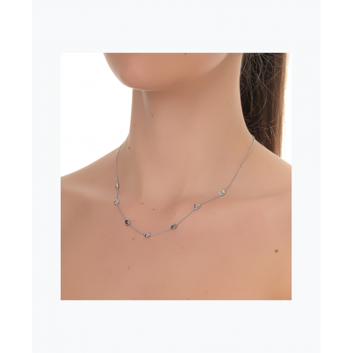 Women's Silver Necklace SNS688