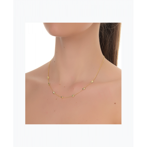 Women's Gold Plated Necklace GNS688