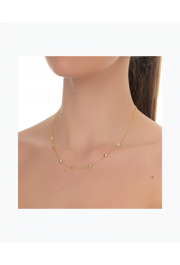 Women's Gold Plated Necklace GNS688