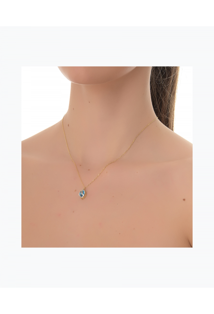 Women's Gold Plated Necklace GNE876