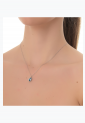 Women's Silver Eye Necklace SNE876 Women's Silver Eye Necklace SNE876