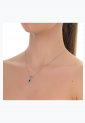 Women's Silver Sapphire Necklace SNS140 Women's Silver Sapphire Necklace SNS140