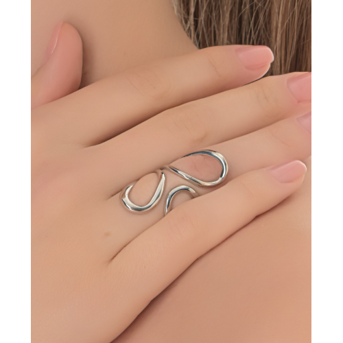 Γυναικείο Ασημένιο Δαχτυλίδι WSR249