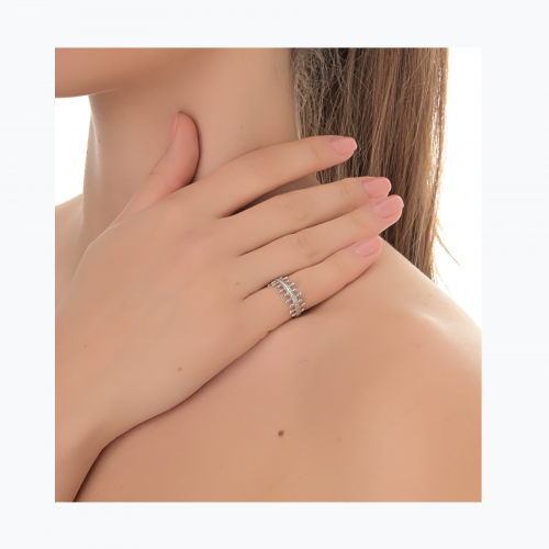 Γυναικείο Ασημένιο Δαχτυλίδι WSR247