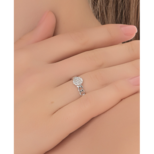 Γυναικείο Ασημένιο Δαχτυλίδι WSR671