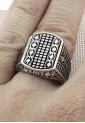 Men's Silver Ring MSR808