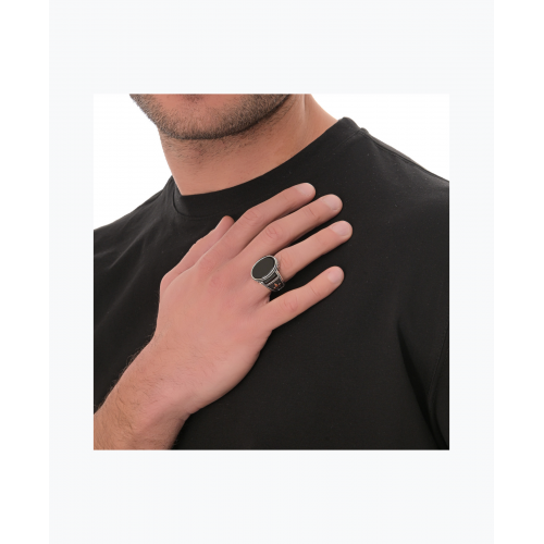 Ανδρικό Ασημένιο Δαχτυλίδι Όνυχας MSR811