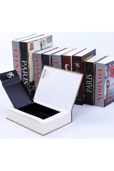 Safe Box Με Κωδικό Σε Σχήμα Βιβλίου SLB053