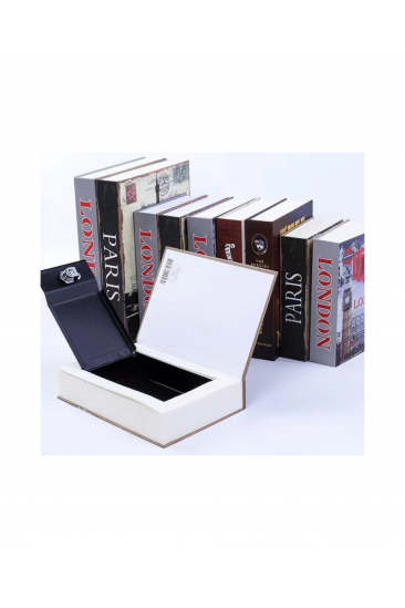 Safe Box Με Κωδικό Σε Σχήμα Βιβλίου SLB053
