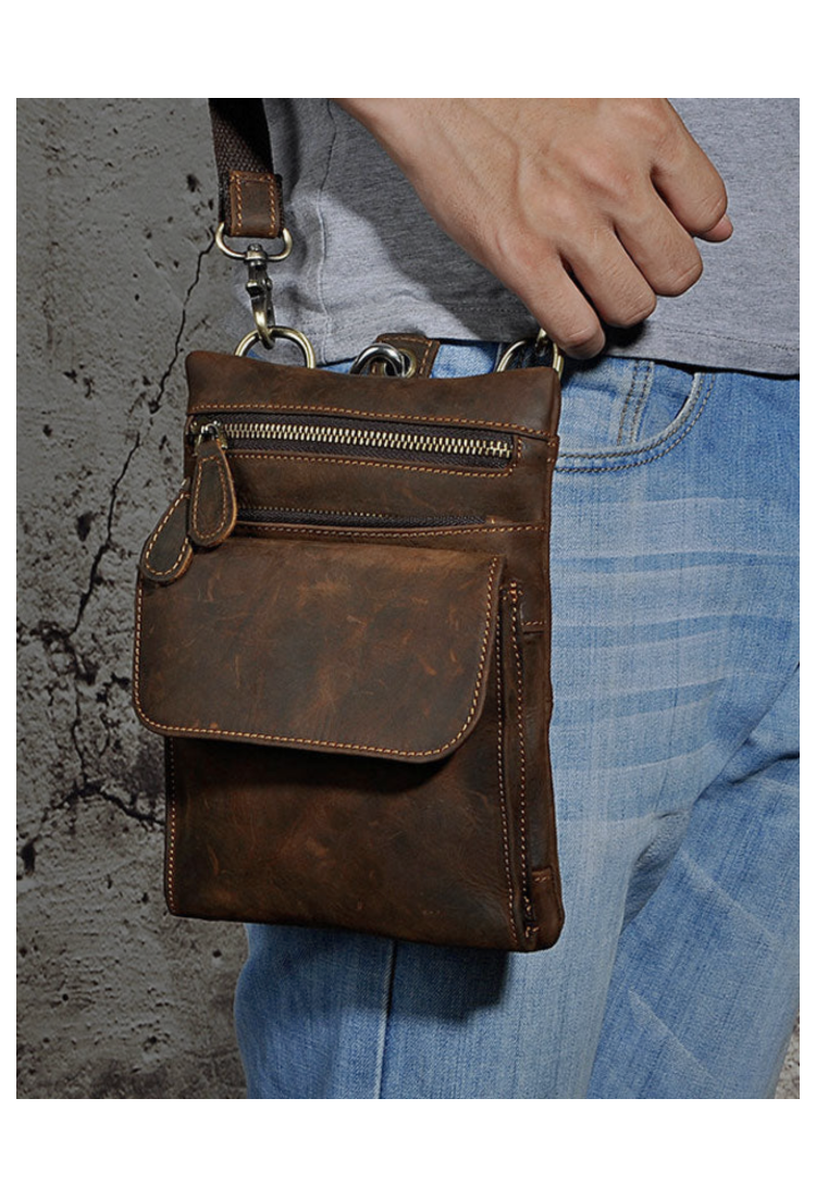 Men's Shoulder Bag / Crossbody Leather MBL136 522136 Men's Shoulder Bag / Crossbody Leather MBL136 522136