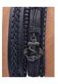 Leather Bracelets Set 4 Pieces 522358
