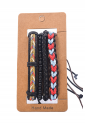 Leather Bracelets Set 4 Pieces 522367 Leather Bracelets Set 4 Pieces 522367