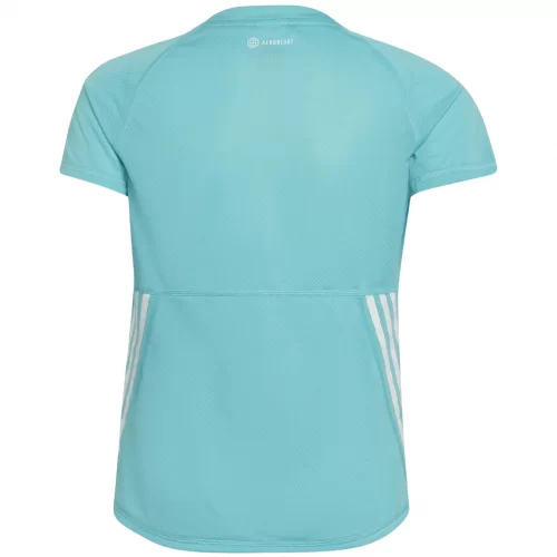 Adidas Παιδική Μπλούζα Aeroready 3-Stripes Γαλάζιο HD4349