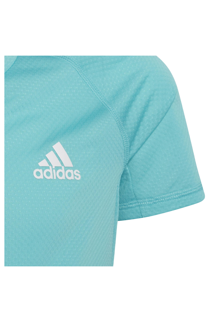 Adidas Παιδική Μπλούζα Aeroready 3-Stripes Γαλάζιο HD4349