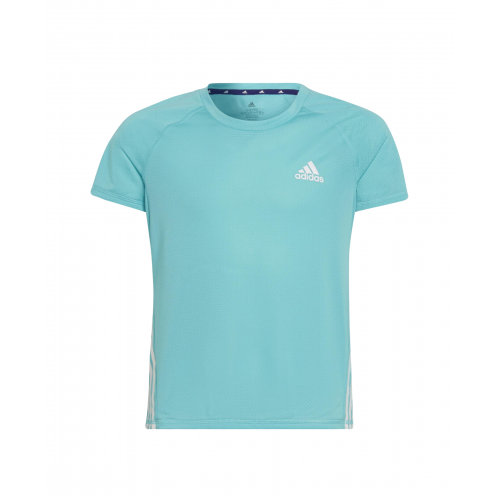 Adidas Παιδική Μπλούζα Aeroready 3-Stripes Γαλάζιο HD4349