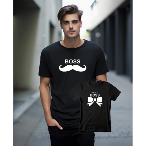 Ανδρική Μπλουζάκι Funny με Τύπωμα Boss MTB304