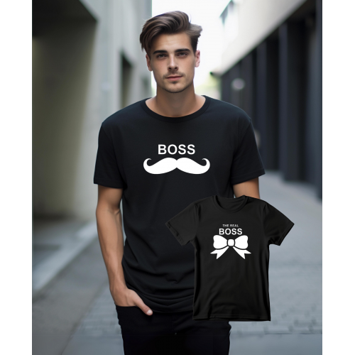 Μπλουζάκι Funny με Τύπωμα Boss MTB304