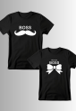 Funny T-shirt with Print The Real Boss WTB304