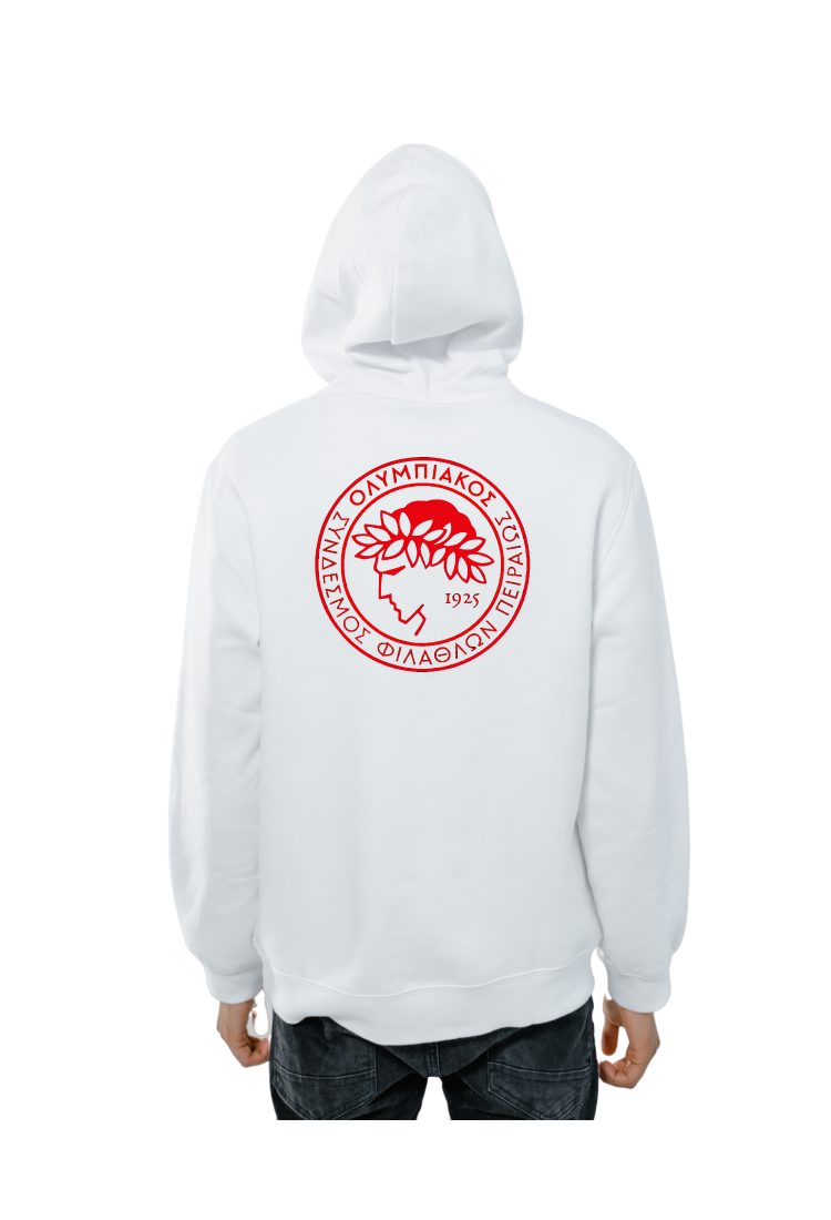 Men's Sweatshirt Red and White MFE306