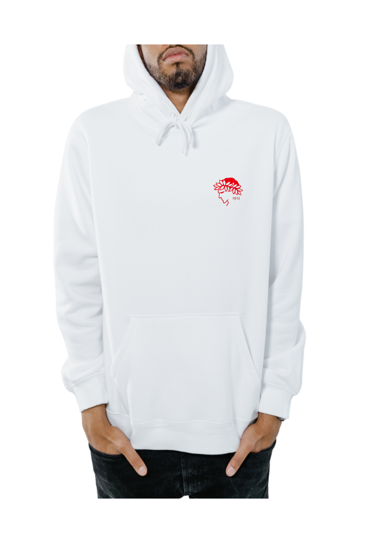 Men's Sweatshirt Red and White MFE306